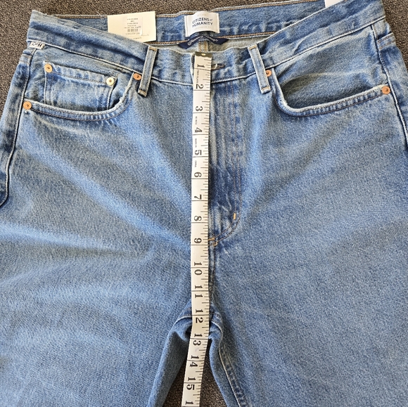 Citizens Of Humanity Pacifica Light Blue Jeans Miro Relaxed Sz 30 NWT - Picture 7 of 10
